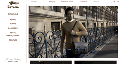 Desktop Screenshot of katana-paris.com